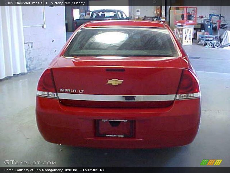 Victory Red / Ebony 2009 Chevrolet Impala LT