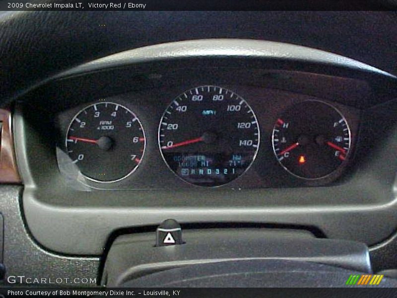 Victory Red / Ebony 2009 Chevrolet Impala LT