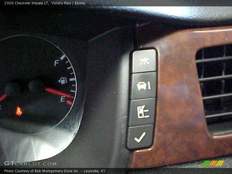 Victory Red / Ebony 2009 Chevrolet Impala LT