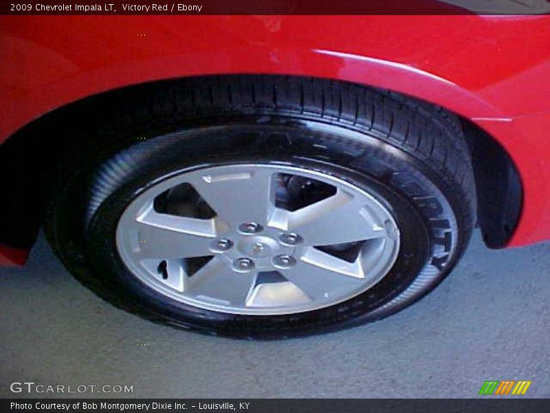 Victory Red / Ebony 2009 Chevrolet Impala LT