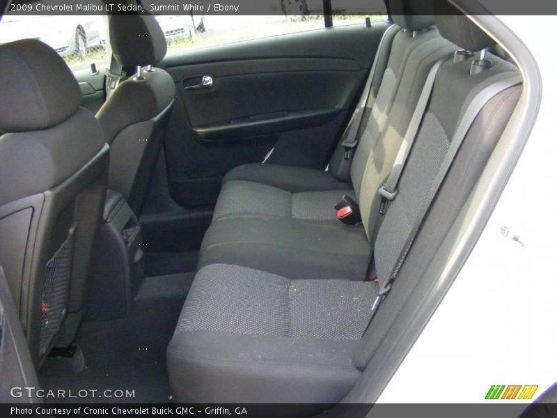 Summit White / Ebony 2009 Chevrolet Malibu LT Sedan