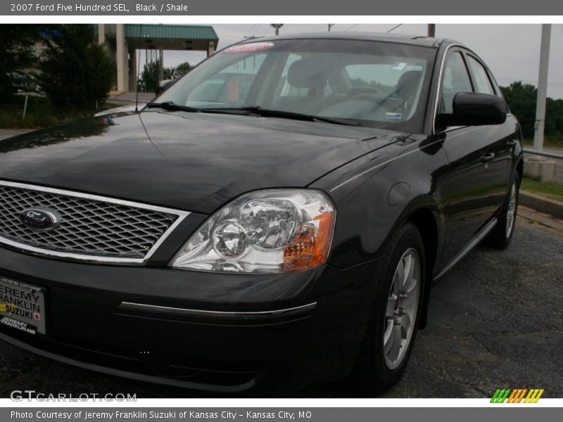Black / Shale 2007 Ford Five Hundred SEL