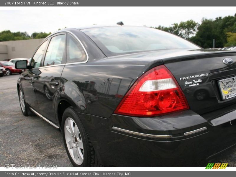 Black / Shale 2007 Ford Five Hundred SEL