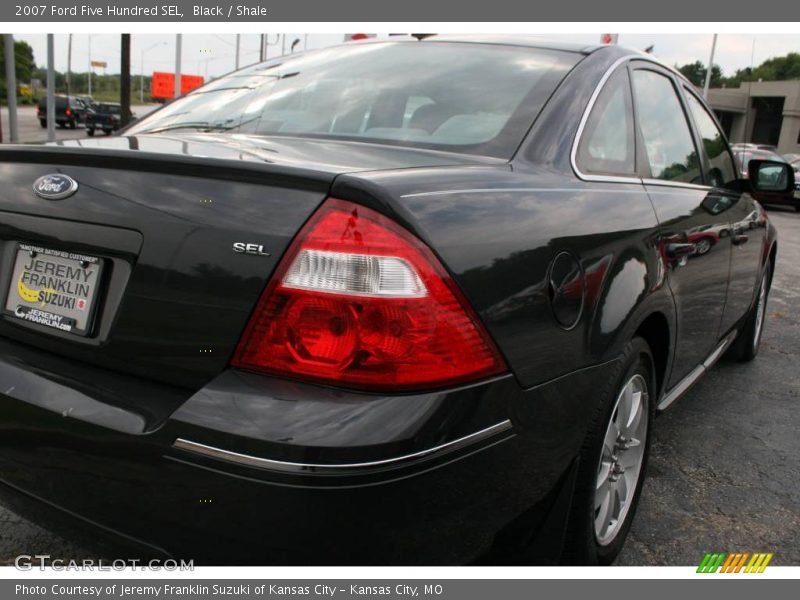 Black / Shale 2007 Ford Five Hundred SEL