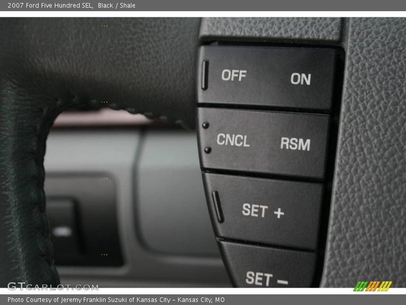 Black / Shale 2007 Ford Five Hundred SEL