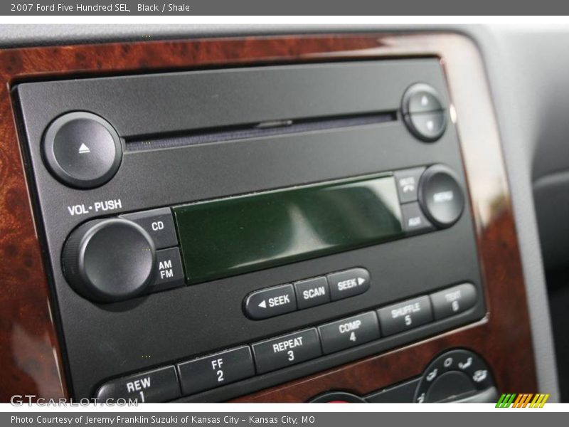 Black / Shale 2007 Ford Five Hundred SEL
