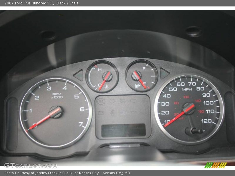 Black / Shale 2007 Ford Five Hundred SEL