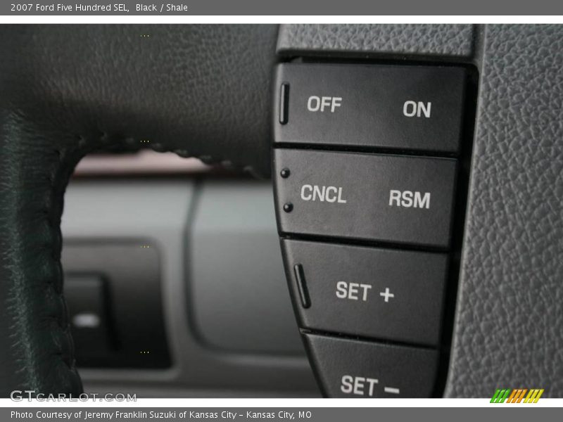 Black / Shale 2007 Ford Five Hundred SEL