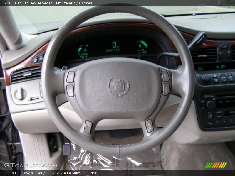 Bronzemist / Oatmeal 2001 Cadillac DeVille Sedan