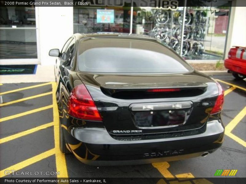 Black / Ebony 2008 Pontiac Grand Prix Sedan