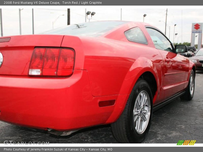 Torch Red / Light Graphite 2008 Ford Mustang V6 Deluxe Coupe