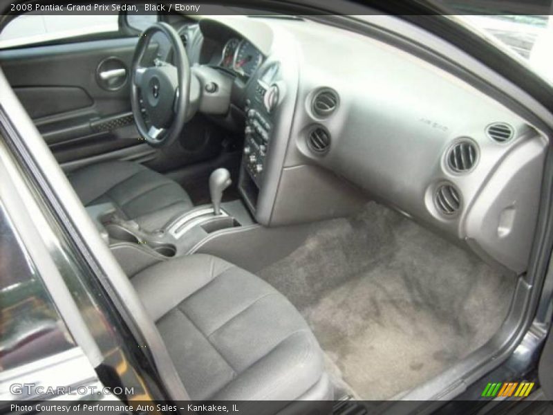 Black / Ebony 2008 Pontiac Grand Prix Sedan