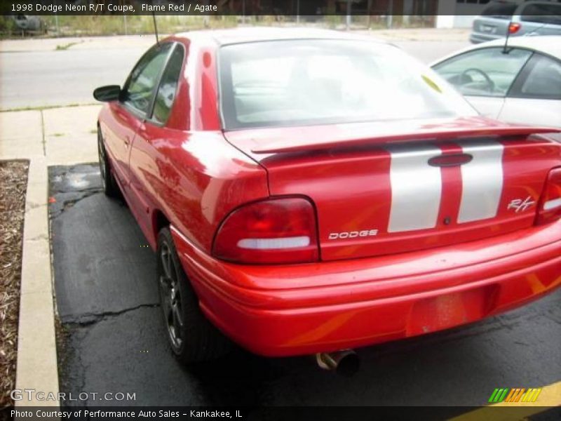 Flame Red / Agate 1998 Dodge Neon R/T Coupe