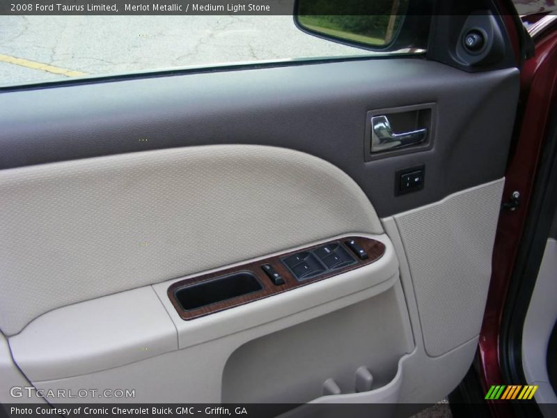 Merlot Metallic / Medium Light Stone 2008 Ford Taurus Limited