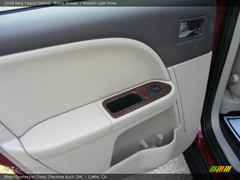Merlot Metallic / Medium Light Stone 2008 Ford Taurus Limited