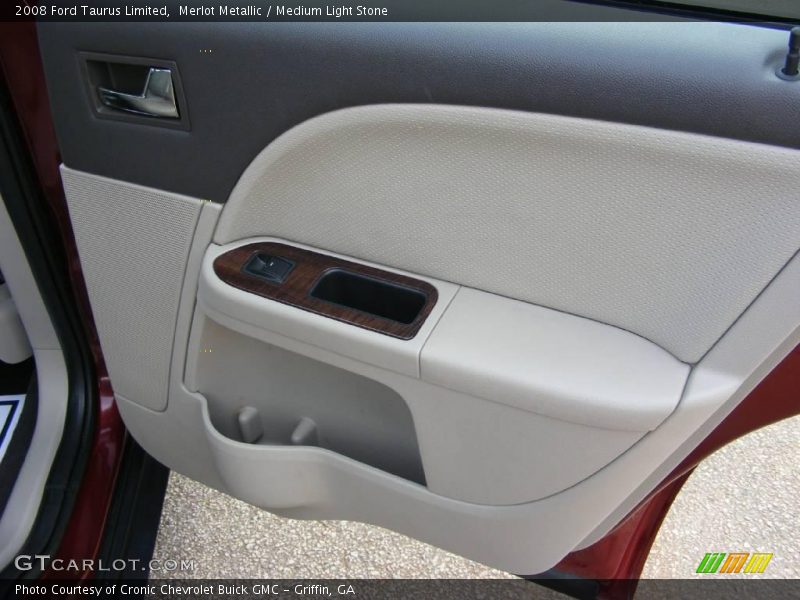 Merlot Metallic / Medium Light Stone 2008 Ford Taurus Limited