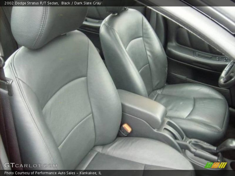 Black / Dark Slate Gray 2002 Dodge Stratus R/T Sedan