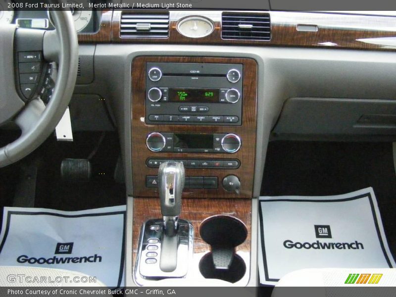 Merlot Metallic / Medium Light Stone 2008 Ford Taurus Limited