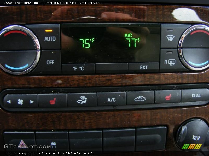 Merlot Metallic / Medium Light Stone 2008 Ford Taurus Limited