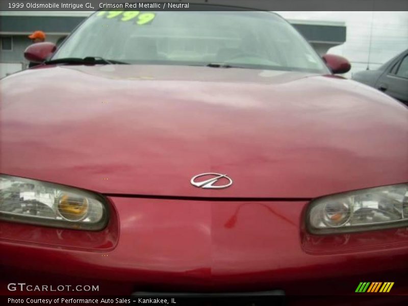 Crimson Red Metallic / Neutral 1999 Oldsmobile Intrigue GL