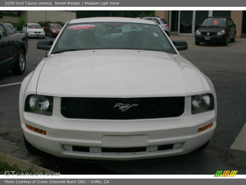 Merlot Metallic / Medium Light Stone 2008 Ford Taurus Limited