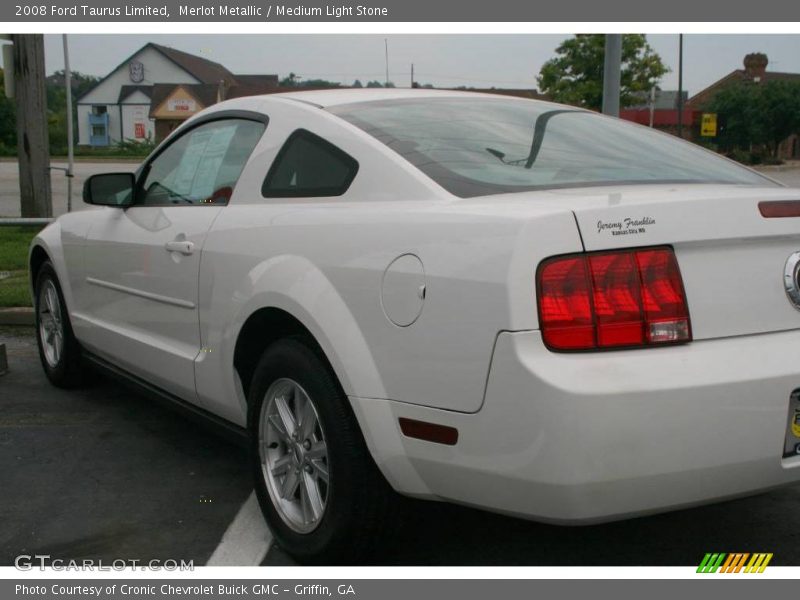 Merlot Metallic / Medium Light Stone 2008 Ford Taurus Limited