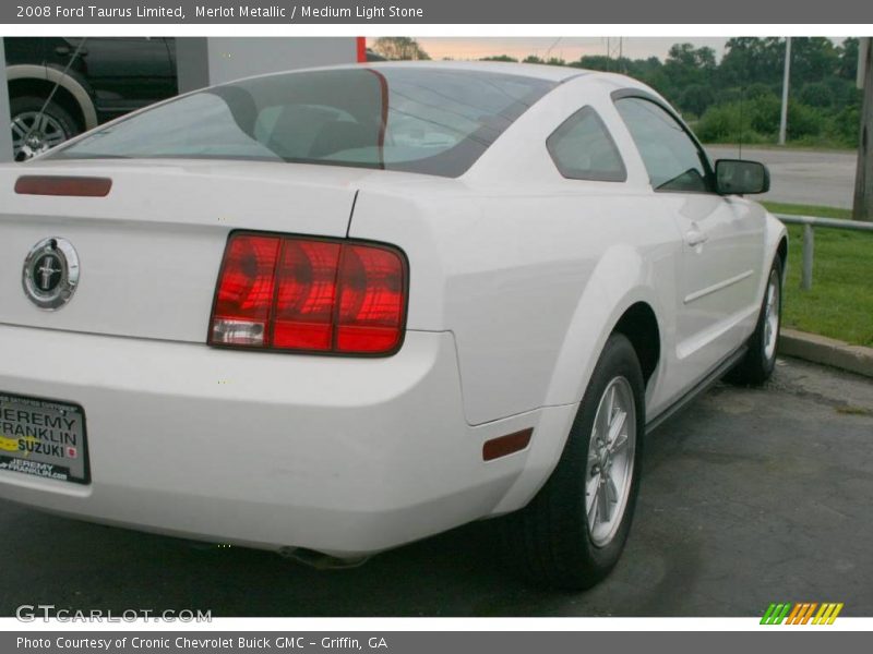 Merlot Metallic / Medium Light Stone 2008 Ford Taurus Limited