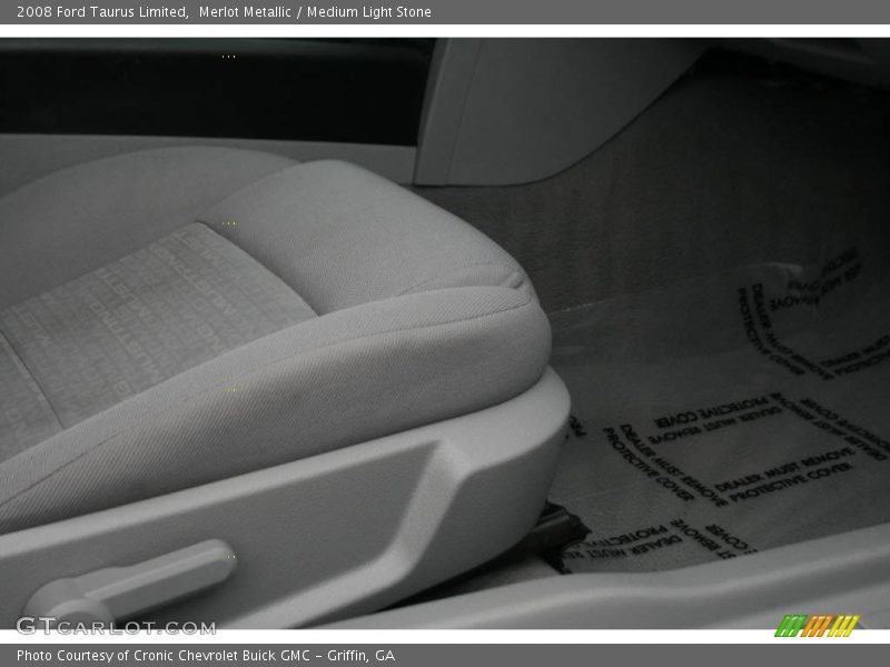 Merlot Metallic / Medium Light Stone 2008 Ford Taurus Limited