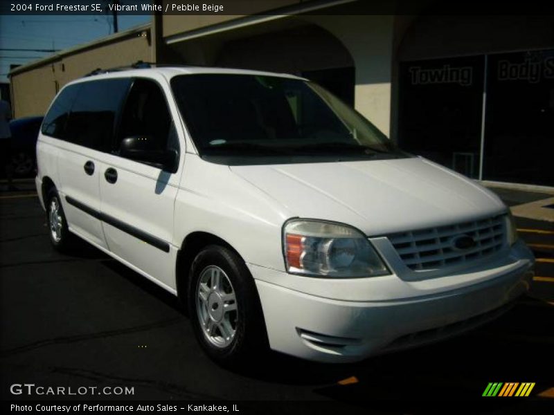 Vibrant White / Pebble Beige 2004 Ford Freestar SE