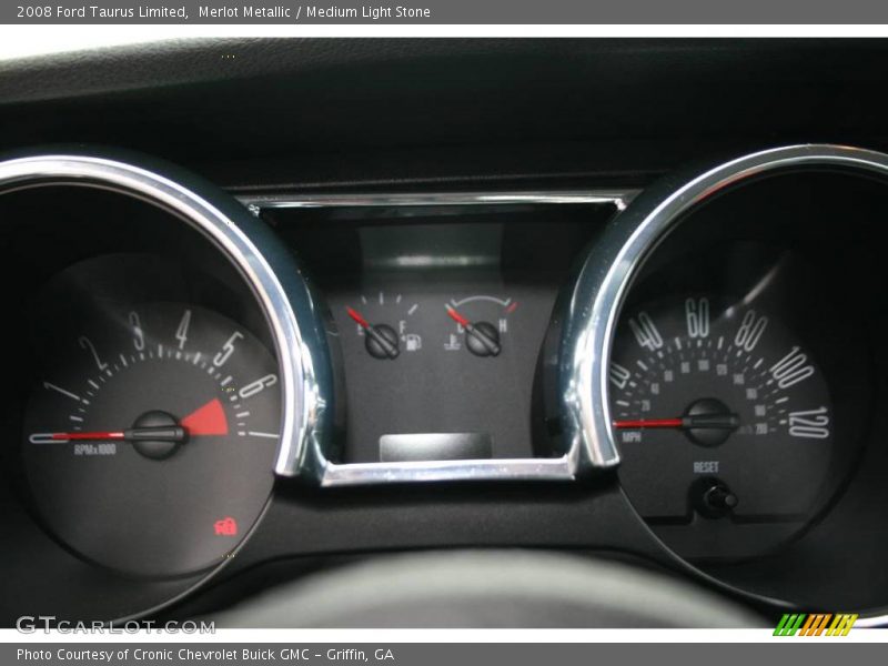 Merlot Metallic / Medium Light Stone 2008 Ford Taurus Limited