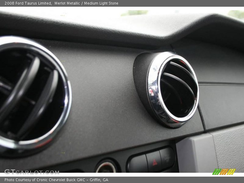 Merlot Metallic / Medium Light Stone 2008 Ford Taurus Limited