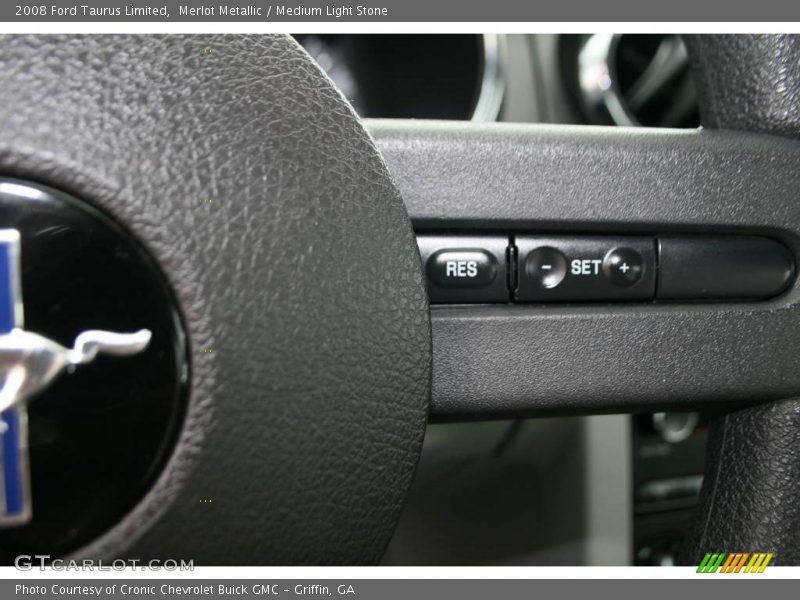 Merlot Metallic / Medium Light Stone 2008 Ford Taurus Limited