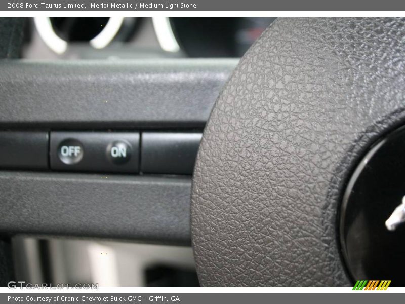 Merlot Metallic / Medium Light Stone 2008 Ford Taurus Limited