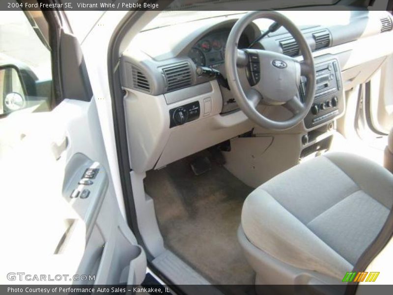 Vibrant White / Pebble Beige 2004 Ford Freestar SE