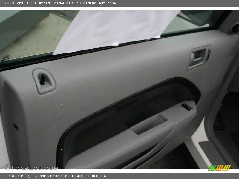 Merlot Metallic / Medium Light Stone 2008 Ford Taurus Limited