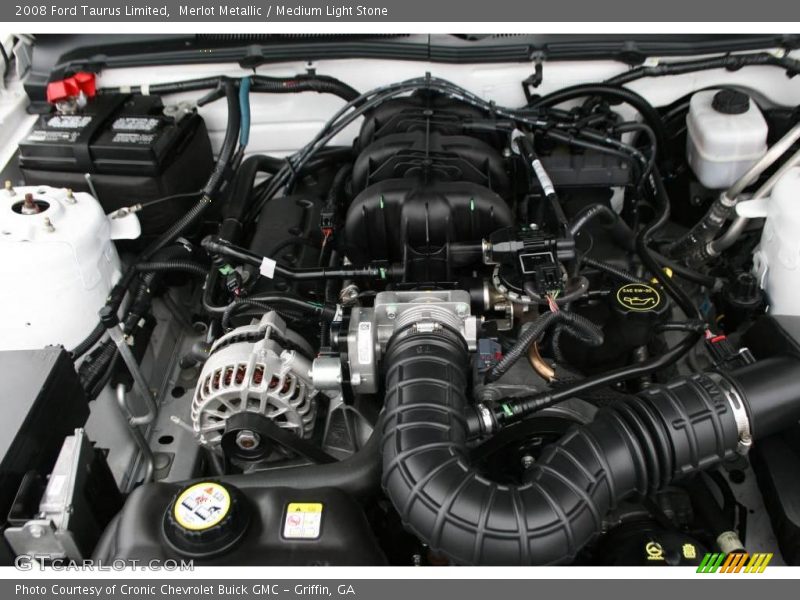 Merlot Metallic / Medium Light Stone 2008 Ford Taurus Limited