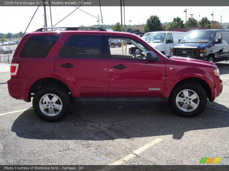 Redfire Metallic / Camel 2008 Ford Escape XLT V6