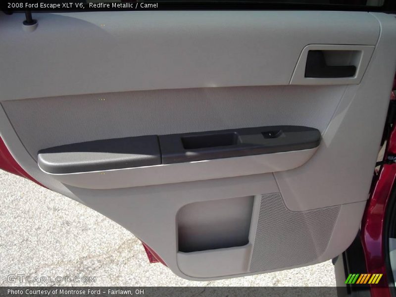 Redfire Metallic / Camel 2008 Ford Escape XLT V6