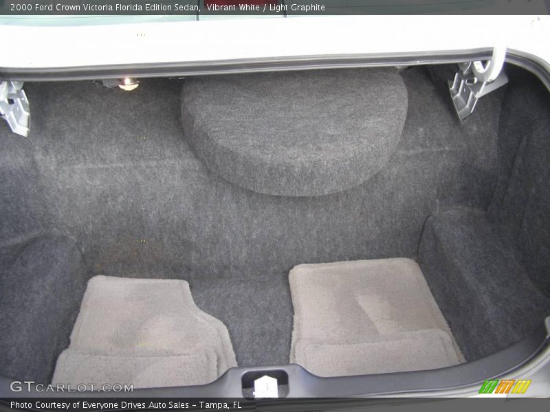 Vibrant White / Light Graphite 2000 Ford Crown Victoria Florida Edition Sedan