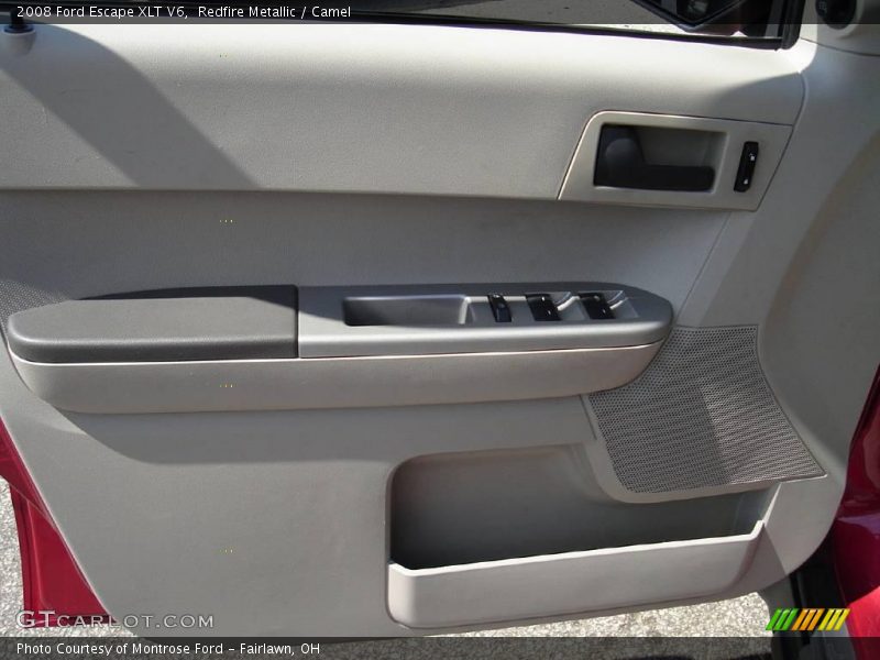 Redfire Metallic / Camel 2008 Ford Escape XLT V6