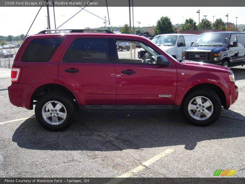 Redfire Metallic / Camel 2008 Ford Escape XLT V6