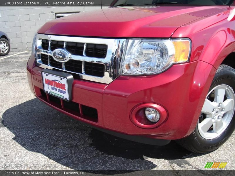 Redfire Metallic / Camel 2008 Ford Escape XLT V6