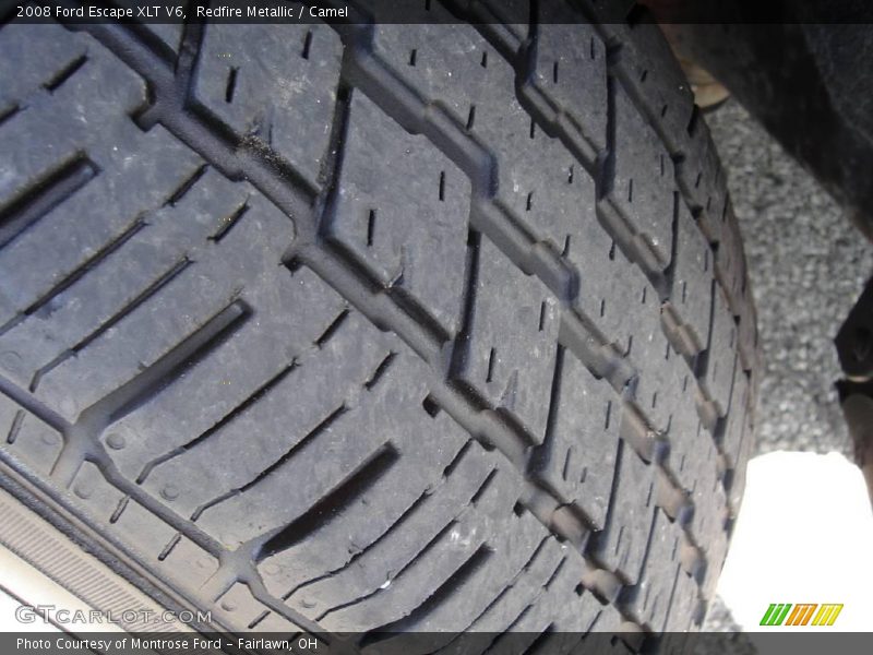Redfire Metallic / Camel 2008 Ford Escape XLT V6