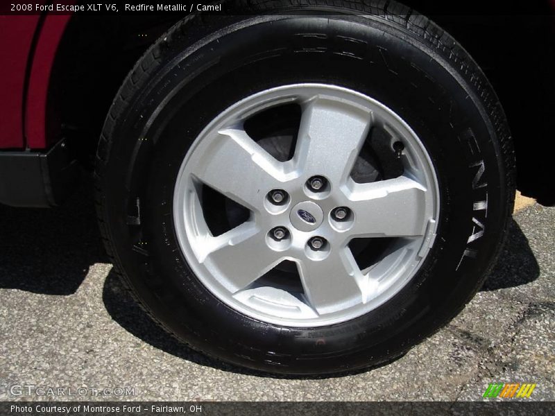 Redfire Metallic / Camel 2008 Ford Escape XLT V6