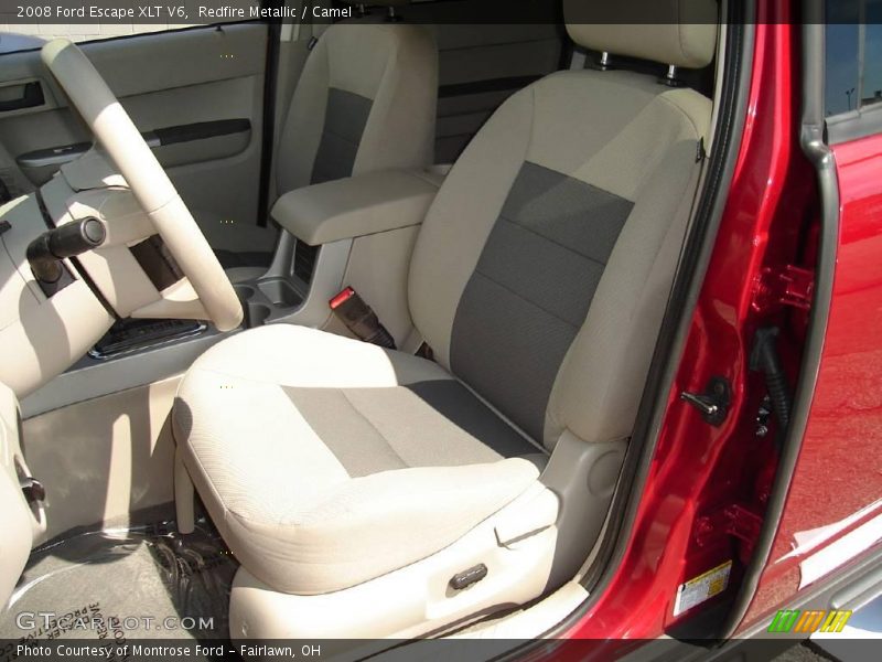 Redfire Metallic / Camel 2008 Ford Escape XLT V6