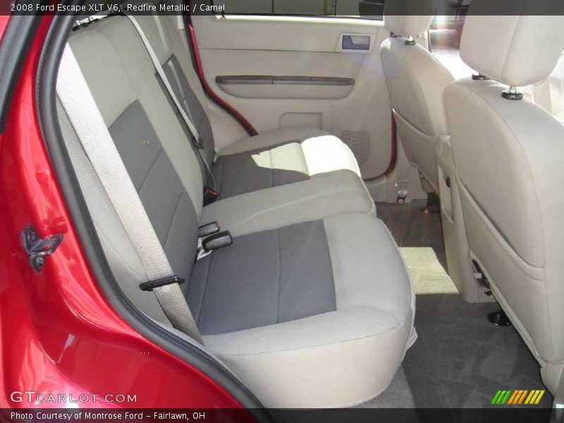Redfire Metallic / Camel 2008 Ford Escape XLT V6