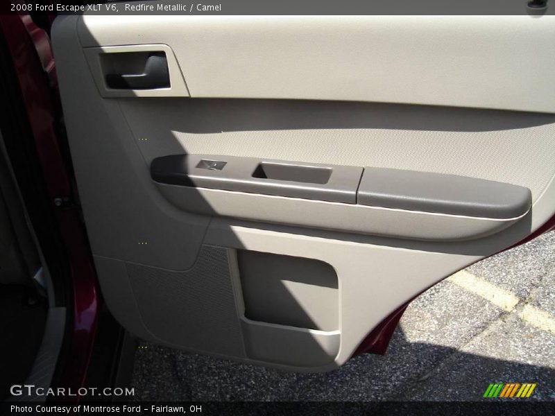 Redfire Metallic / Camel 2008 Ford Escape XLT V6