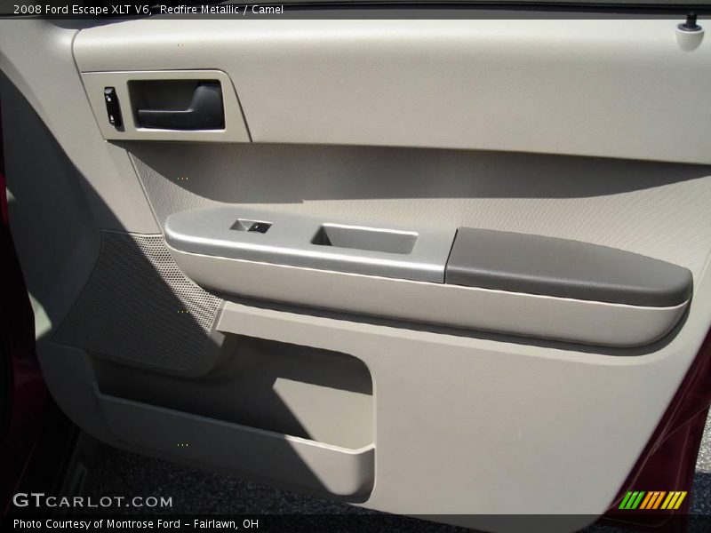 Redfire Metallic / Camel 2008 Ford Escape XLT V6