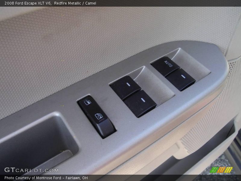 Redfire Metallic / Camel 2008 Ford Escape XLT V6