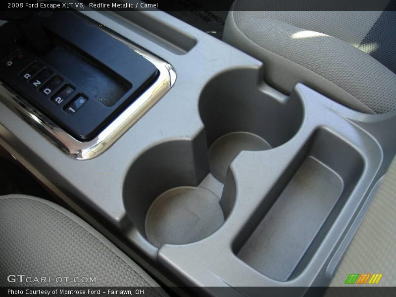 Redfire Metallic / Camel 2008 Ford Escape XLT V6
